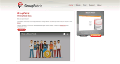 Desktop Screenshot of groupfabric.com